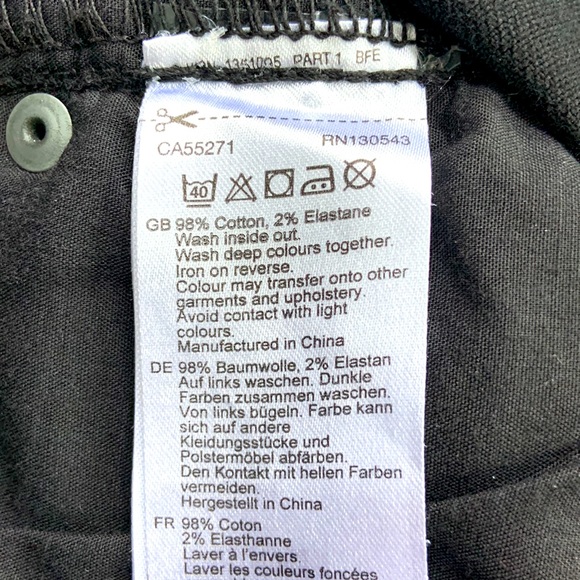 LONG TALL SALLY It’s Denim black jeans / FREE SHIPPING! - Picture 6 of 6